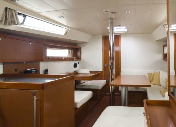 lounge sailing yacht oceanis 41 2012 charter