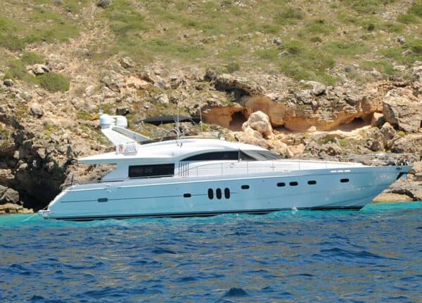 motor yacht charter princess 23