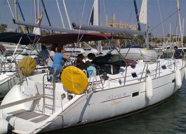 oceanis 411 sailing yacht palma de mallorca