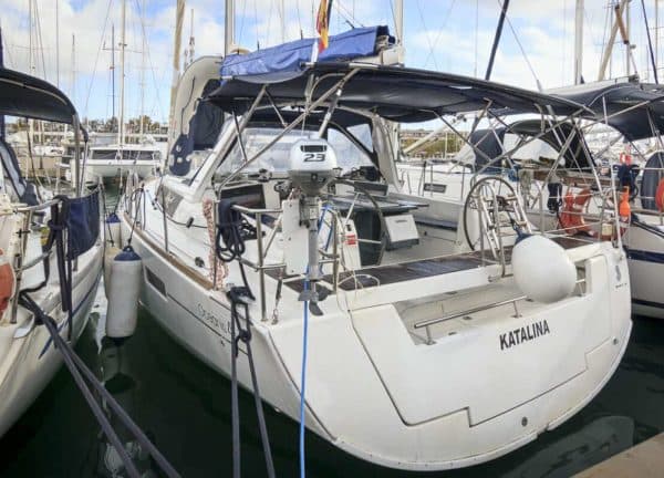 rear sailing yacht oceanis 41 2012 charter