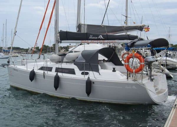 sailing yacht charter hanse 325 mallorca