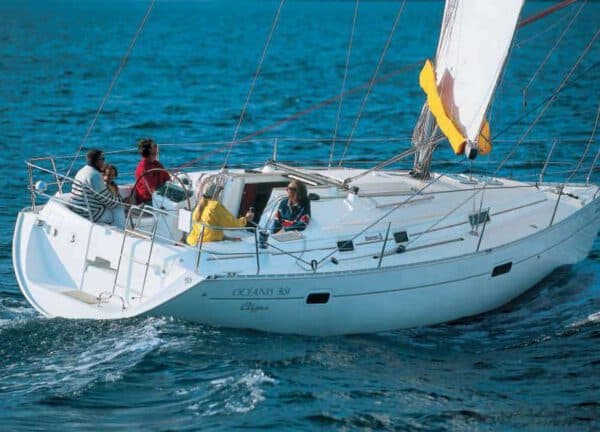 sailing yacht oceanis 361 mallorca