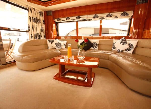 salon motor yacht charter princess 23 mallorca