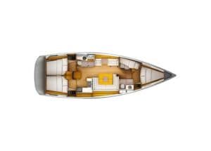 Yachtlayout Sun Odyssey 439