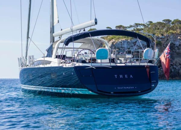 sailing yacht jeanneau 64 thea of southampton