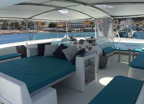 upperdeck catamaran voyage dc45 mallorca charter