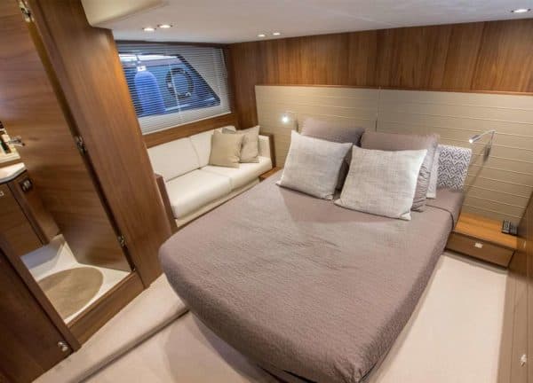 vip cabin kitchen motor yacht princess v48