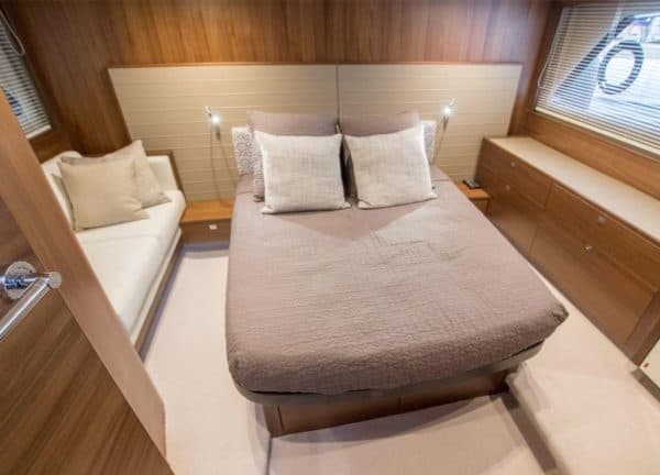 vip cabin kitchen motor yacht princess v48 mallorca