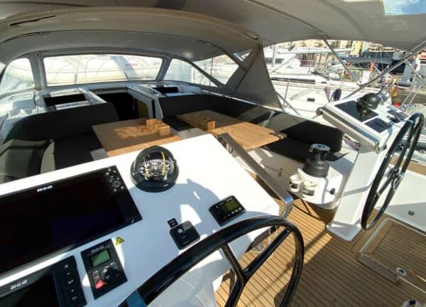 upperdeck sailing yacht hanse 548 mallorca
