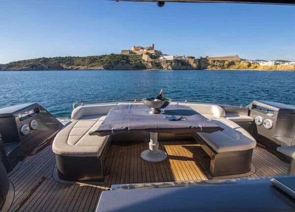 upperdeck motor yacht pershing 62 ibiza