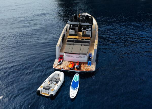 motor yacht fjord 52 open first love mallorca charter