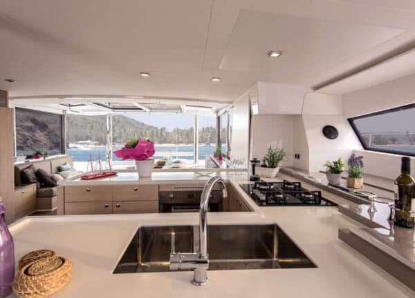 kitchen catamaran bali 54
