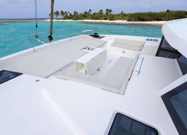 sunbeds catamaran charter bali 54 mallorca