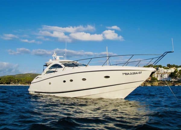 motor yacht sunseeker portofino 53 pavito charter balearic islands