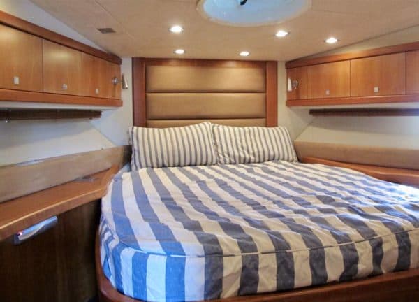 vip cabin motor yacht sunseeker portofino 53 pavito balearic islands