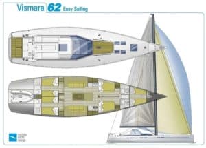 Yachtlayout Vismara Marine 62 „Miyabi“