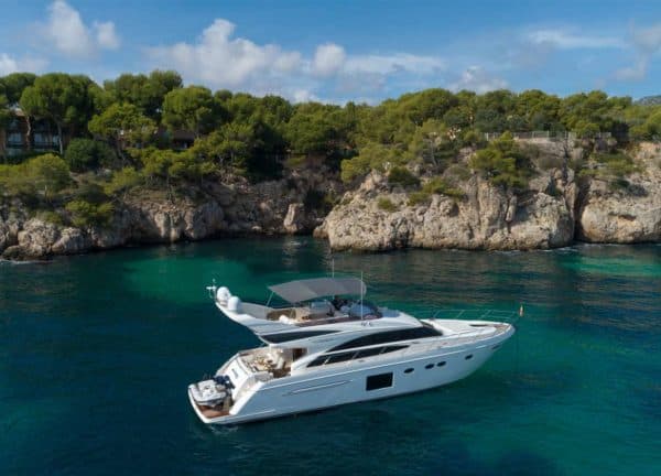 motor yacht princess 64 mio barco mallorca