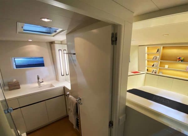 vip cabin sailing yacht balearics cnb 23m xaira