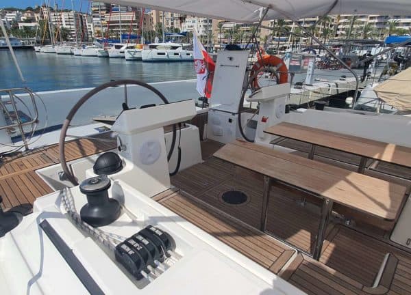 upperdeck sailing yacht bavaria c45 style mallorca