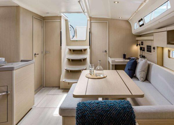 lounge sailing yacht oceanis 40 1 mallorca charter