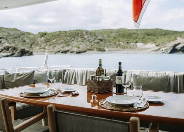 upperdeck seating motor yacht for charter mallorca las ninas