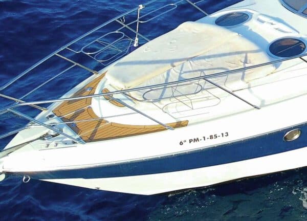 bow motor yacht cranchi 41 extasea