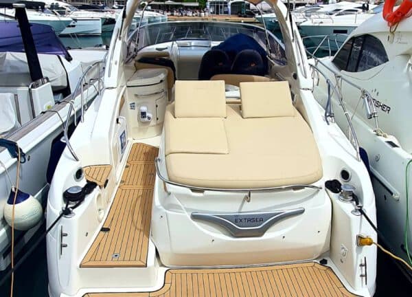 cranchi 41 extasea motor yacht mallorca rear