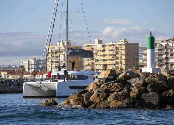 catamaran bali 48 open space ibiza charter