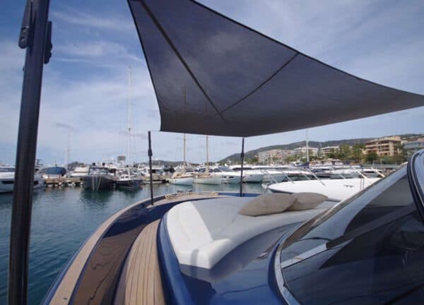 sunbeds motor yacht solaris power 48 open mallorca