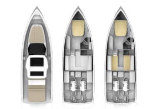 Yachtlayout Pardo 43 „Filou“