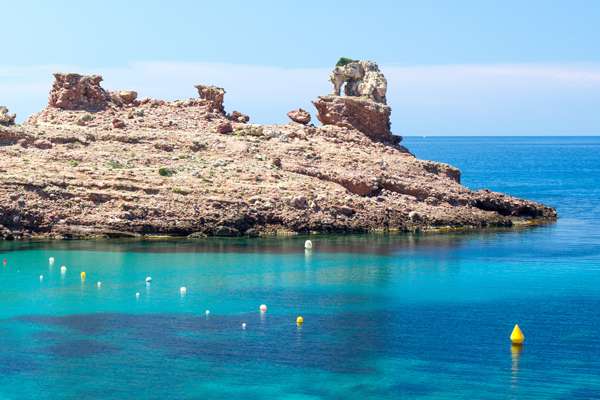 bays anchorages balearic islands buoy fields