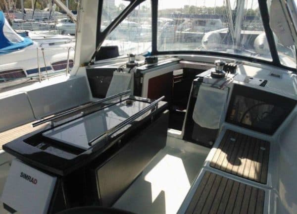 Oberdeck Segelyacht oceanis 41 2012 charter Mallorca