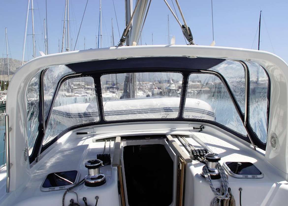 Oberdeck Segelyacht oceanis 50 palma de Mallorca