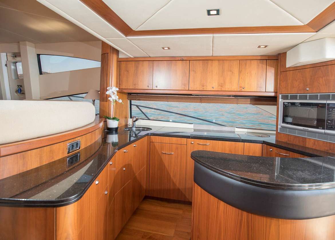 Küche Motoryacht sunseeker manhattan 66 mediterrani