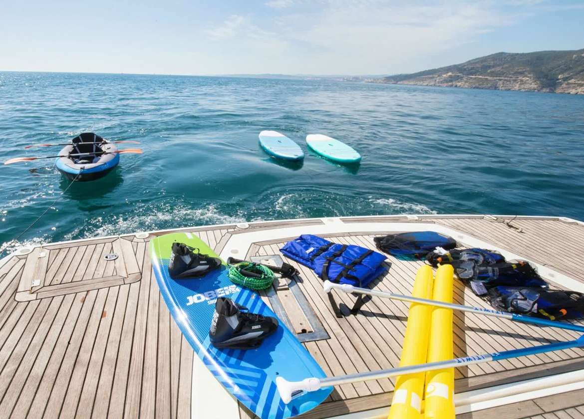 Wasserspielzeug Motoryacht sunseeker manhattan 66 mediterrani Mallorca