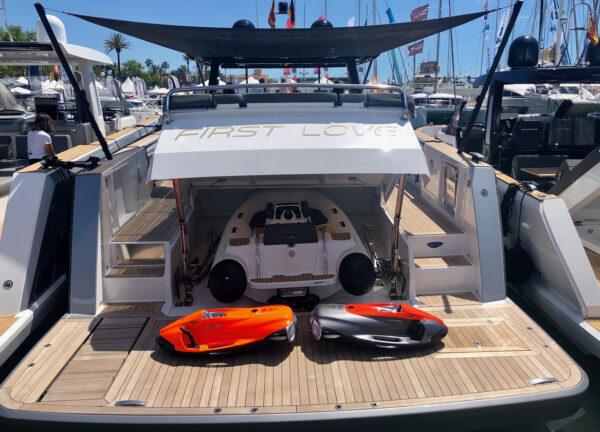 Heck Motoryacht fjord 52 open first love