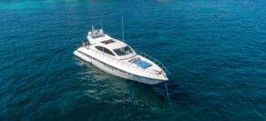 Motoryacht charter mangusta 72 thats amore Mallorca