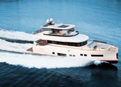Motoryacht charter sirena 64 salacia Balearen