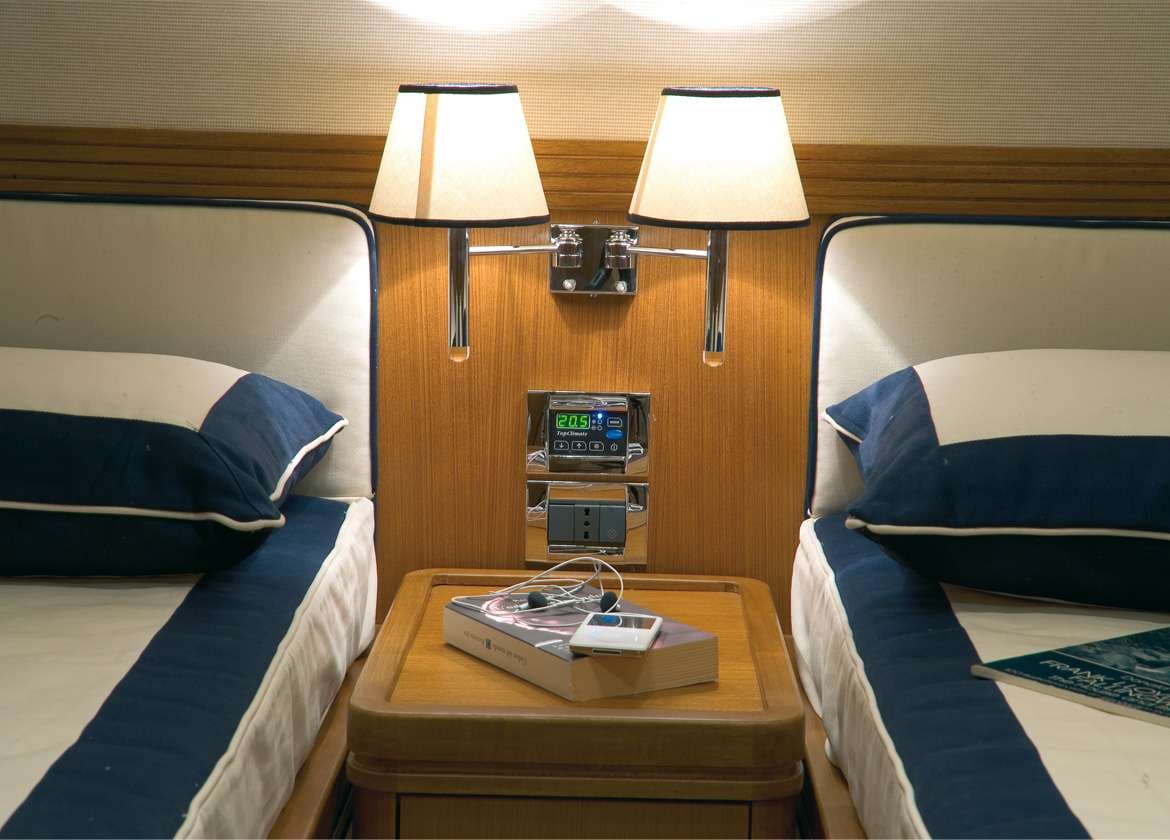 Zweibett Kabine Motoryacht apreamare maestro 65 trabucaire