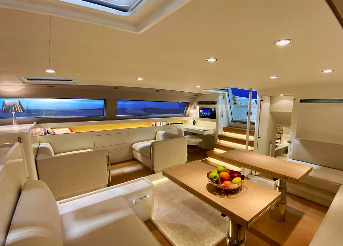 Lounge Segelyacht cnb 23m xaira