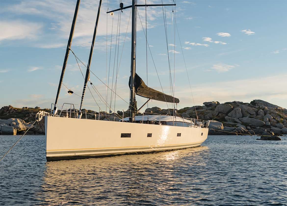 Segelyacht balearics cnb 23m xaira