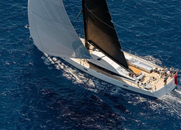 Segelyacht charter balearics cnb 23m xaira