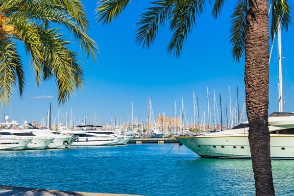 hafen palma de mallorca paseo maritimo