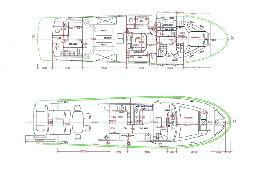 Yachtlayout 